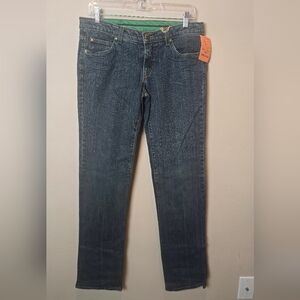 Jelessy Women's Classic Blue Denim Jeans